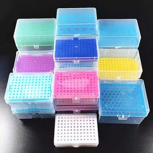 กล่องใส่ปลายปิเปตพลาสติก BAXIT 10ul 96 ช่อง ป้องกันฝุ่น โปร่งใสสูง เพื่อการจัดเก็บที่แม่นยำ - Product Image 1