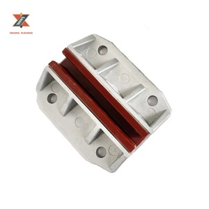 59370732 Patin de guidage de contrepoids d'ascenseur 140*10, largeur de rainure 10mm, pour rail de guidage 5200 5500 10mm, pièces de rechange pour ascenseur - Product Image 4
