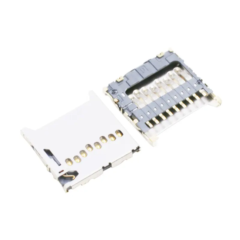 Pemegang Kartu Micro SD T-Flash, Konektor Pemegang Pembaca Kartu Memori 8PIN P/N:402013232