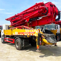 37m petite machine de construction utilisée pompe hydraulique SANY Rexroth pour le commerce en Chine machine de pompage de ciment pompe à béton camion