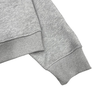 Ensemble deux pièces en <span class=keywords><strong>molleton</strong></span> épais de haute qualité, personnalisé avec rayures, sweat à capuche zippé oversize et pantalon de survêtement ample à jambes larges, style streetwear pour homme - Product Image 4