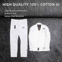 Kimono de Jiu-Jitsu Brésilien Unisexe V2 en Coton Perlé Léger 440 GSM Respirant Coupe Ample Personnalisé # 60 couleurs personnalisées