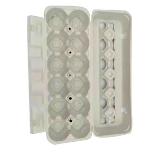 Thân Thiện Với Môi Bột 12 Trứng Thùng Carton Có Thể Tái Chế Giấy 12 Trứng Hộp Phân Hủy Sinh Học Giấy Khay Trứng Toàn Bộ Bán Tại Trung Quốc - Product Image 6