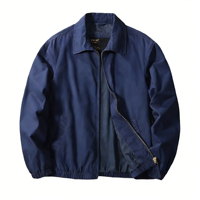 Veste de golf en toile légère et élégante pour homme, coupe slim, coupe-vent, bomber, streetwear, veste décontractée, printemps, automne, résistante aux intempéries