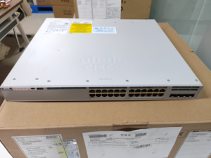 สวิตช์ Original New C9300L-24P-4X-E 24-Port PoE+ 4X10G รุ่น C9300 ซีรีส์ C9300L-24P-4X-E - Product Image 3