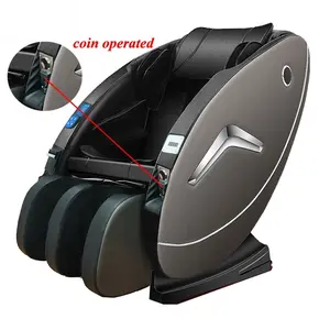 Cadeira massageadora 4d auto 2020 e 4 d uk, cadeira multifuncional de massagem de luxo com cartão e dinheiro aceitado