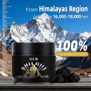 OEM Özel Etiket Altın Sınıfı Organik Himalaya Şilajit Sıvı Fulvik Asit 30g 50g Reçine - Product Image 2