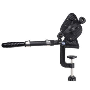 Moulinet de pêche à mouvement alternatif facile ligne enrouleur ligne bobine anti-dérapant pince de fixation coulée rouet à manivelle moulinet de pêche - Product Image 1