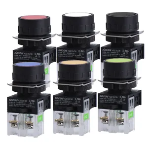 KACON K22-21 1no Plating 24K gold and silver alloy contacts Self reset push button switches
