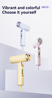Baichang Portable livraison gratuite cheveux haute qualité sèche-cheveux pliable Mini sèche-cheveux ionique négatif voyage Portable à vendre
