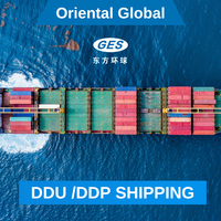Agent maritime à prix avantageux de Chine vers l'Émirat arabe unifié, transport maritime LCL+Express 3PL DDP à prix compétitif avec un délai de transit de 20 à 35 jours