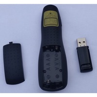 R400 Presentador inalámbrico Puntero láser Presentación PPT Pluma de PowerPoint inalámbrica Usb Control remoto Ratón Reunión Pluma abatible