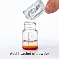 Kit de Prueba de Cloro Total de Alta Gama 0-10mg/L, Polvo DPD para Monitoreo de Piscinas y Aguas Residuales, Prueba Precisa de Calidad del Agua