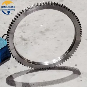 Customized Size High Quality Hobbing Internal Casting Heat Treated Inner Ring Gear