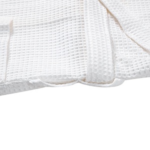 SOFT, ABSORBENT LIGHTWEIGHT 100% COTTON <strong>WAFFLE</strong> <strong>ROBE</strong> for HOTEL &amp; RESORT - Product Image 3