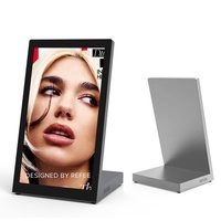 13.3 15.6 pouces Table Top écran tactile moniteur Android WiFi batterie publicité Kiosque écran LCD pour libre-service et réception
