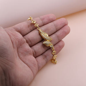 Pulseras <span class=keywords><strong>de</strong></span> <span class=keywords><strong>Otoño</strong></span> e Invierno, Pulsera <span class=keywords><strong>de</strong></span> Mariposa con Circonita, Baño <span class=keywords><strong>de</strong></span> Oro, Hebilla <span class=keywords><strong>de</strong></span> Latón, Joyería Sin Decoloración - Product Image 2