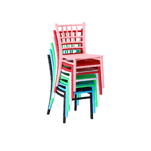 Manufacture Wholesale pp plastic stacking stackable party event tiffany chiavari wedding chair for kids