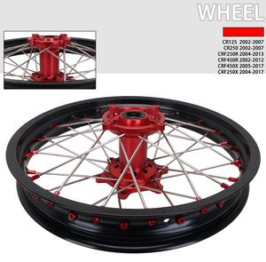 Llantas Delanteras y Traseras de Aleación de Aluminio para Motocicletas Honda, Accesorios para JFG CR125 CR250 CRF250R CRF450R CRF250X 450X, Ruedas Usadas - Product Image 4