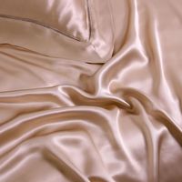 Parure de lit en soie de qualité supérieure, taille King Queen, draps en soie de qualité 6A, housse de couette, taie d'oreiller en soie de mûrier pure à 100%