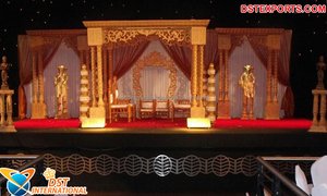 Ceremonia DE BODA Srilankan Maharani Mandap Trendy Elefante iluminado Colmillo Fibra Mandaps Estilo DEL SUR DE LA India Rey Mandapam Australia - Product Image 6