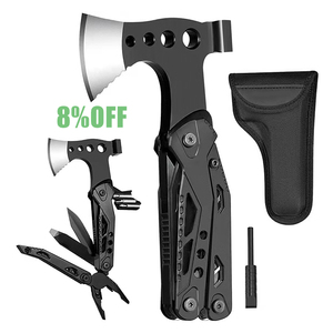 16 in1 đa chức năng Túi ngoài trời công cụ búa rìu với dao Saw plier rìu búa cho cắm trại - Product Image 1