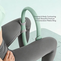 Cincin Pilates Generasi ke-3, Cincin Ajaib Yoga Fitness, Lingkaran Resistensi Kaki & Lengan, Alat Latihan Paha di Rumah