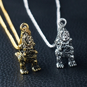 Collier rétro de dinosaure de monstre de Godzilla, <span class=keywords><strong>Film</strong></span> et télévision, pendentifs périphériques pour hommes et femmes, bijoux cadeau pour amis - Product Image 3
