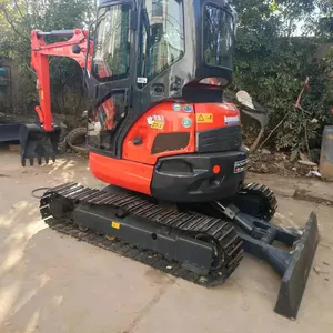 Mini hochwertige gebrauchte Bau Bagger Maschinen mit günstigen Preis zum Verkauf Maschine gebrauchte Bagger Kubota U-35