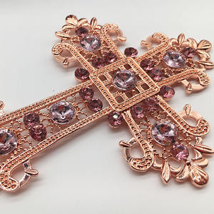 Wholesale Cross Rhinestone Crystal Cake Topper for Baby <strong>Boy</strong> Girl <strong>Christening</strong> Baptism Communion Party Cake <strong>Decoration</strong> - Product Image 6