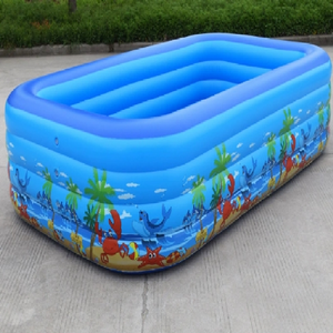 <span class=keywords><strong>Piscine</strong></span> gonflable rectangulaire de PVC pour des enfants de famille d'adultes pour l'usage extérieur de <span class=keywords><strong>piscine</strong></span> hors sol - Product Image 2