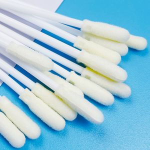 Tampone applicatore a punta in schiuma lungo 8cm manico in plastica solida macchina tampone pulito - Product Image 1