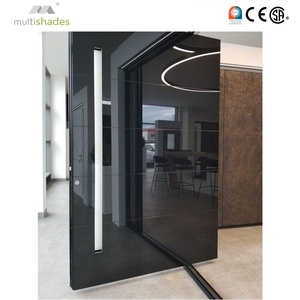 <span class=keywords><strong>Porte</strong></span> pivotante en verre double vitrage de qualité commerciale, <span class=keywords><strong>prix</strong></span> <span class=keywords><strong>d</strong></span>'usine MULTISHADES, <span class=keywords><strong>entrée</strong></span> principale, <span class=keywords><strong>sécurité</strong></span> - Product Image 6