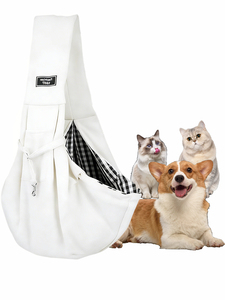 Çift Yönlü Kullanımlı Eller Serbest Polyester Evcil Hayvan Sırt Çantası Taşıyıcı Ayarlanabilir Askı 8kg Kapasiteli Küçük Köpekler Kediler için-Taşınabilir Yürüyüş Açık Hava - Product Image 3