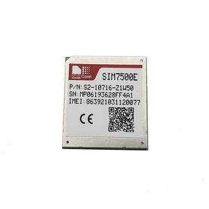 <span class=keywords><strong>SIMCOM</strong></span> SIM7500 <span class=keywords><strong>SIM7500E</strong></span> pour EMEA LGA Multi-bandes Prend en charge LTE CAT1 GSM/GPRS/EDGE 900/1800MHz Fournit la fiche technique Manuel Firmware - Product Image 1