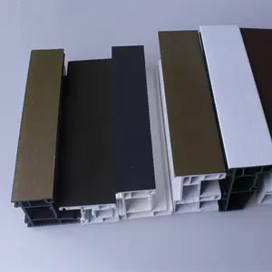 हुआझिजी फैक्ट्री सीधे 60 मिमी यूपीवीसी प्रोफाइल विनाइल एक्सट्रूज़न का निर्यात करती है
