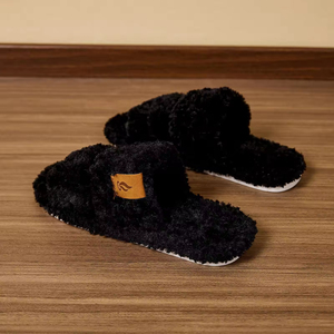 Chaussures en cuir à talons chaton ajourées, confortables, à bout pointu et talon bas, imperméables, pour hommes et femmes - Product Image 1