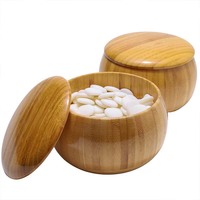 Portable Kids Educational Toys Custom Go Game Set Board Go Game Set Board Go Board Game with Bowls and Stones
