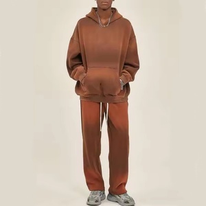 Manufacturer Custom LOGO High Quality Men's Spring Casual Breathable Fashion <b>Sets</b> Joggers Tracksuit - Product Image 5