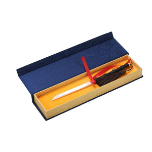 Zhuqige Plum Blossom Bamboo Paper Knife Ox Bone Blade Handmade Chinese Style Stationery Utility Knife - Product Image 5