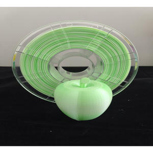 Filament d'<span class=keywords><strong>imprimante</strong></span> <span class=keywords><strong>3D</strong></span> IBOSS facile à imprimer <span class=keywords><strong>Pla</strong></span> 1.75mm matériau d'impression <span class=keywords><strong>3D</strong></span> dégradé de soie vert blanc tige de <span class=keywords><strong>bobine</strong></span> imprimée <span class=keywords><strong>3D</strong></span> - Product Image 5