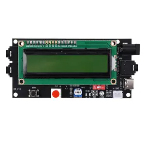 Decodificador esencial de radio, lector de código Morse, traductor para ejercicio al aire libre, código Morse, baliza DC 5V 12V/500mA con LCD Digital - Product Image 4