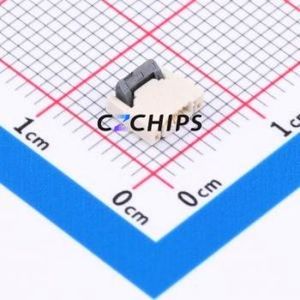 CAX-AFC24-04XIB-H2.0 FFC/FPC Connector SMD,P=0.5mm,Connector Flip Cover Type Double Side Contact / Top Bottom Contact 4P 0.5mm - Product Image 1