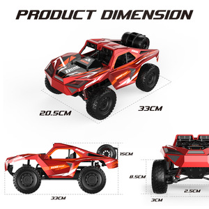 <span class=keywords><strong>Voiture</strong></span> RC tout-terrain 4x4 à échelle 1/16 entièrement proportionnelle, étanche, pour l'escalade et la drift haute vitesse, véhicule télécommandé - Product Image 5