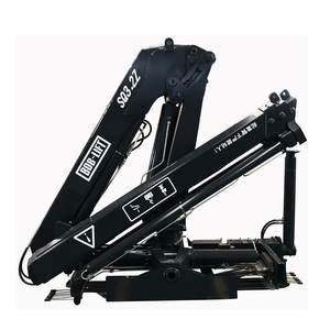 בוב-ליפט מחיר זול מנוף הידראולי נייד 1-25 טון מנוף מיני מתקפל/מפרקי זרוע 3 טון מנוף רכוב על משאית למכירה - Product Image 2