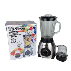 Customized 1500ml Household Jucer Machine Personal Blenders And Juicers Wide Mouth six Blades Fruits Juicer Shake Mixer