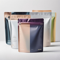 Sachet Doypack Mylar jetable à fermeture éclair Yapai, résistant aux enfants, 3,5g 7g, finition mate, toucher doux, personnalisable pour chewing-gum et gelée