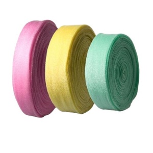<b>Sponges</b> Scouring Pad Roll Round Multi Color Cleaning Tool For Kitchen Bathroom - Product Image 1