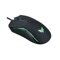 Souris filaire ergonomique Crown CMXG-135 Plug and Play OEM/ODM, RGB, Iron Man, optique, USB, ordinateur, souris de jeu optique 6D, pilote