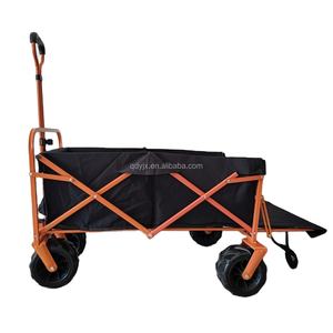 Buiten Picknickwagen Opvouwbare Express Bagagekarren Opvouwbare Winkelwagens Strandkarren - Product Image 1